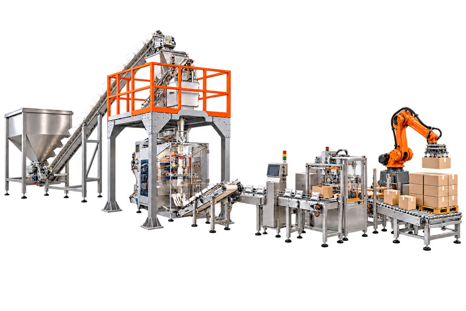 Concept packaging production line